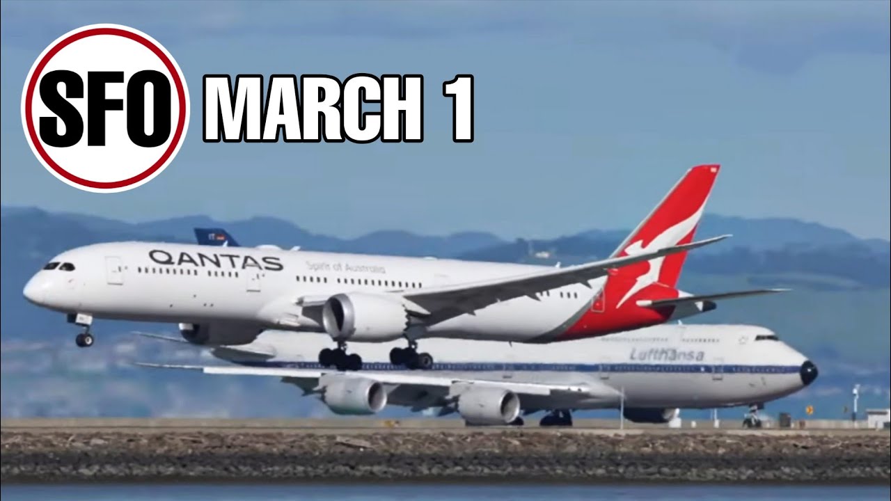 KSFO LIVE | MARCH 1, 2026 | SAN FRANCISCO INT AIRPORT  LIVE STREAM WEBCAM IRL
