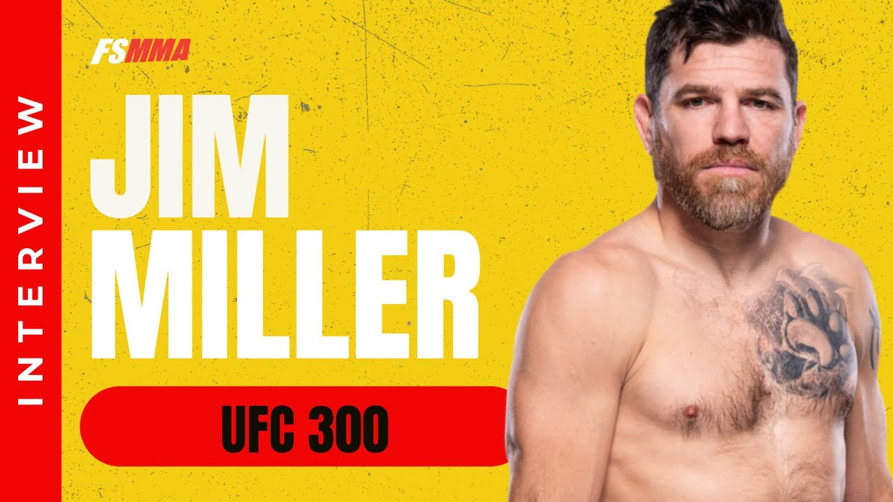 UFC 300: Jim Miller full pre-fight media day interview