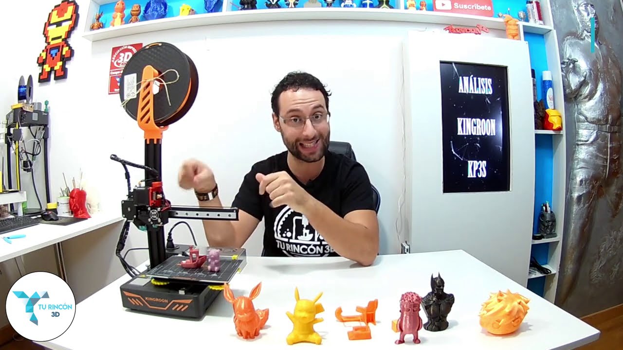 ANÁLISIS KINGROON KP3S | Mejor impresora 3D compacta