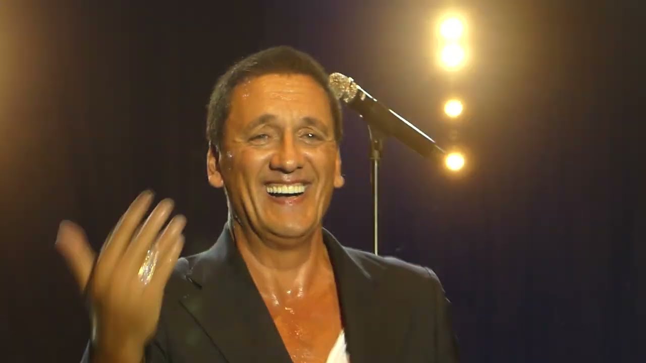 Inauguration de la place de la République, à Pamiers (09): extrait du concert de Dany Brillant