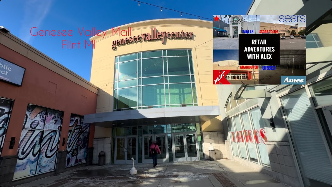 Genesee Valley Mall Flint MI. A struggling mall in Mid Michigan