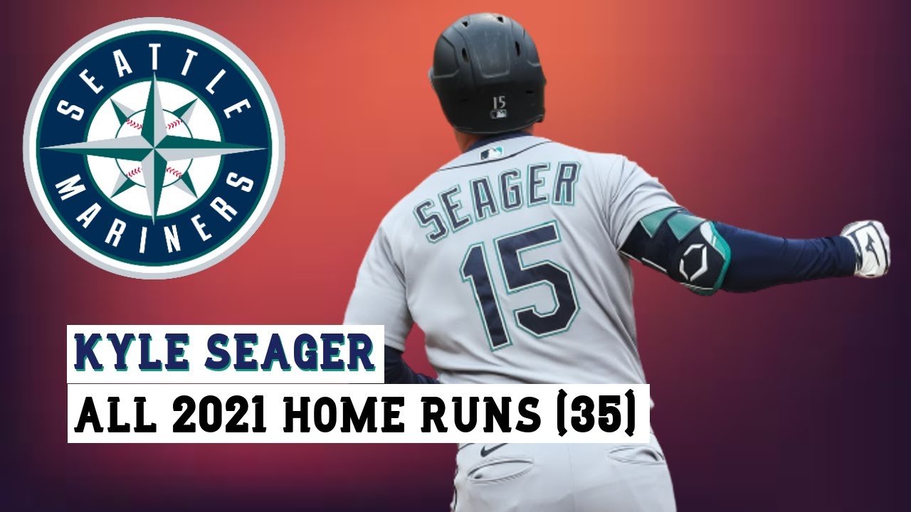 Kyle Seager (#15) All 35 Home Runs of the 2021 MLB Season