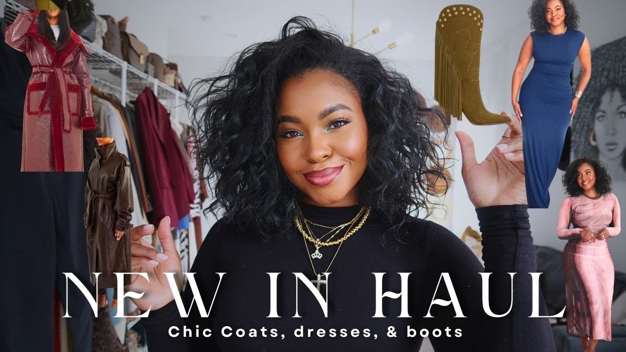 NEW IN HAUL || Chic Coats on SALE, dresses from a FAVE brand, boots that deserve a MOMENT!