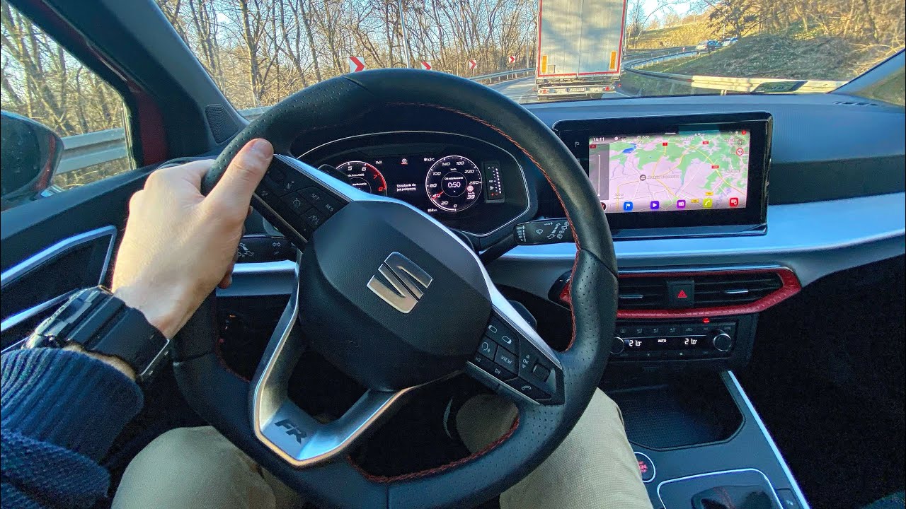 Seat Arona Facelifting [1.5 TSI 150HP] | Test Drive #130 | POV Driver. TV