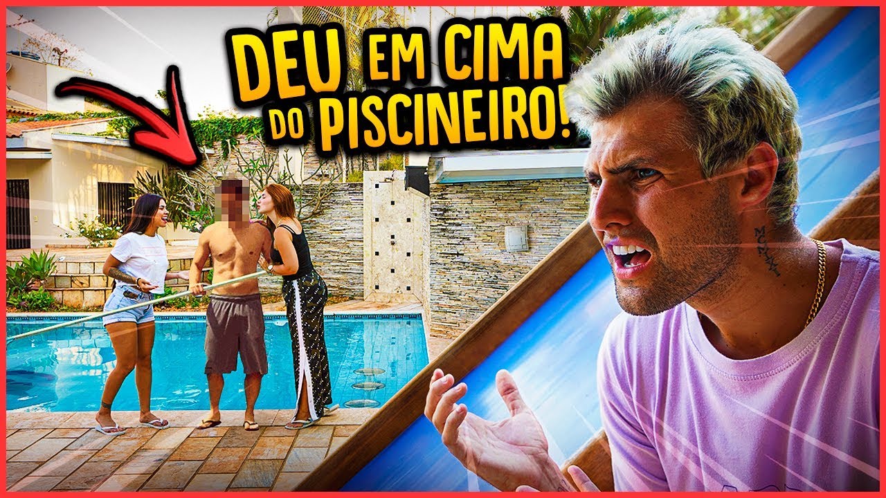 MINHA NAMORADA DEU EM CIMA DO PISCINEIRO NA MINHA FRENTE!! - TROLLANDO REZENDE [ REZENDE EVIL ]