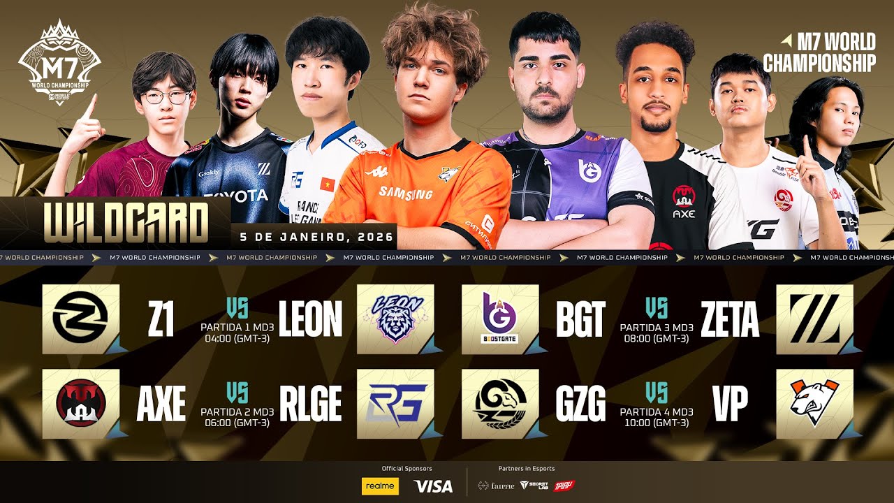 🔴 AO VIVO | WILD CARD – DIA 3 | M7 World Championship | (PT)
