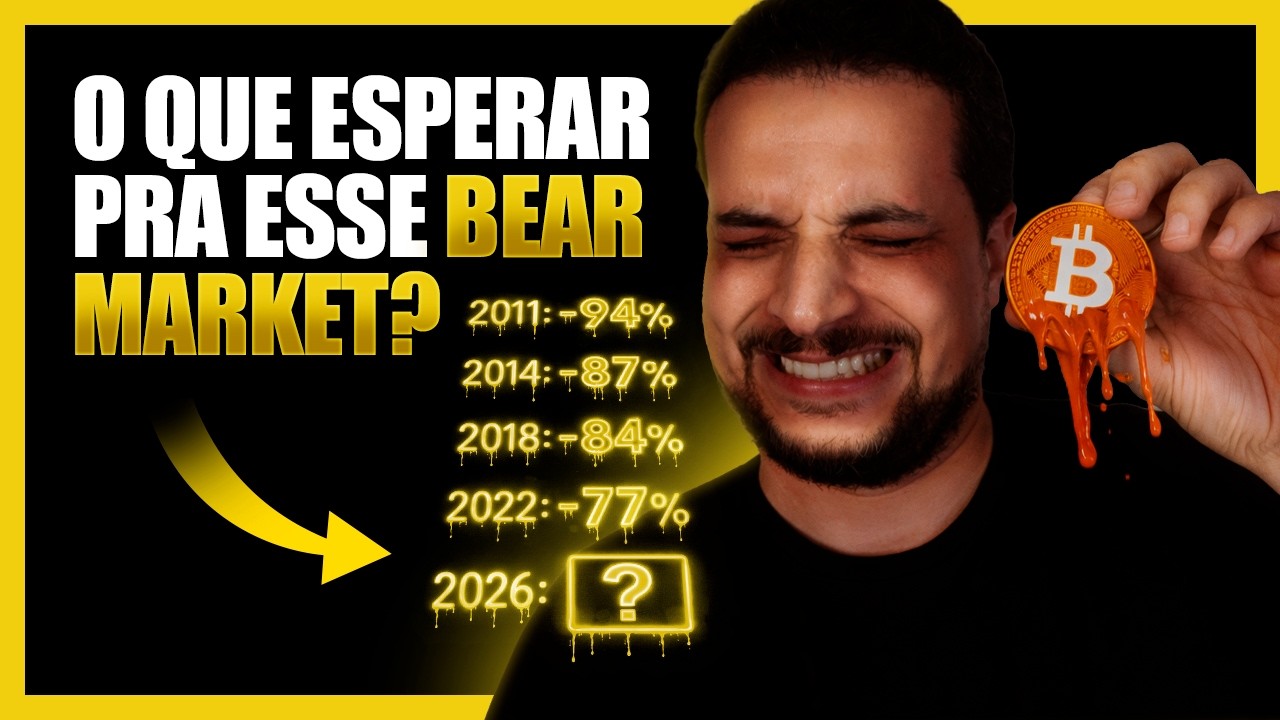 🚨 O QUE ESPERAR DO BITCOIN NESSE BEAR MARKET?