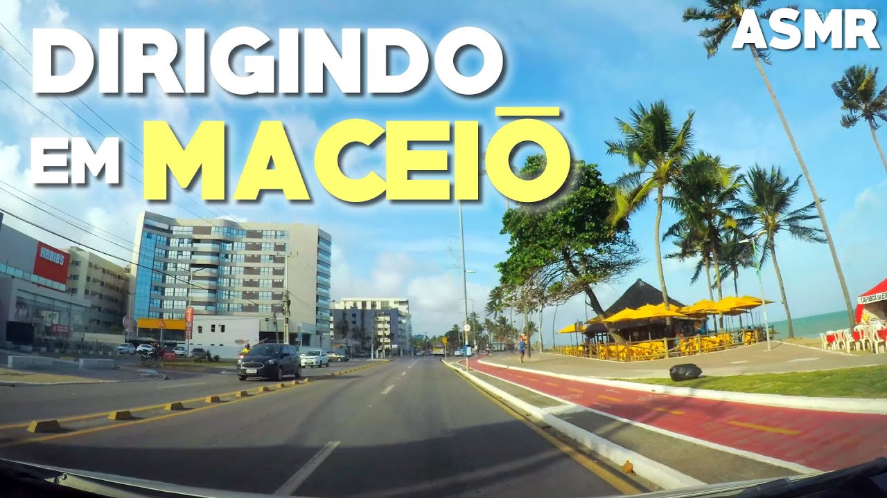 ASMR DIRIGINDO EM MACEIÓ [4K]