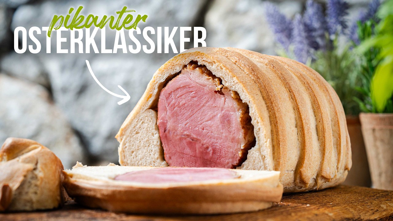 Schinken im Brotteig - den Osterklassiker ganz einfach zubereiten