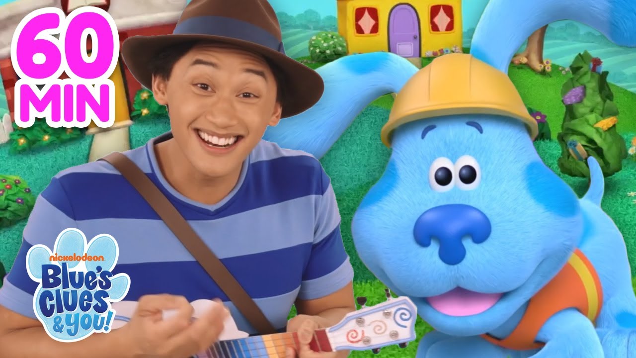 Blue & Josh Play 'Dress Up' Games! 🤠 | 1 Hour | Blue's Clues & You!