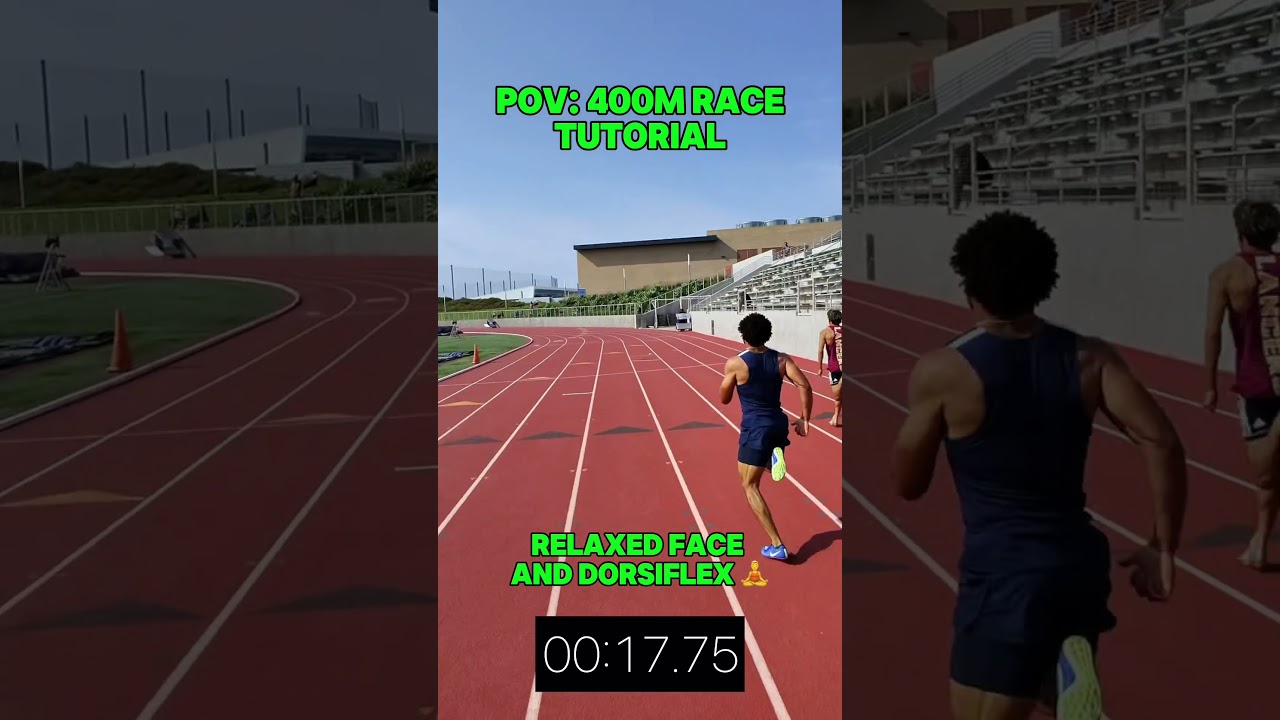 400m Race Plan 🚀