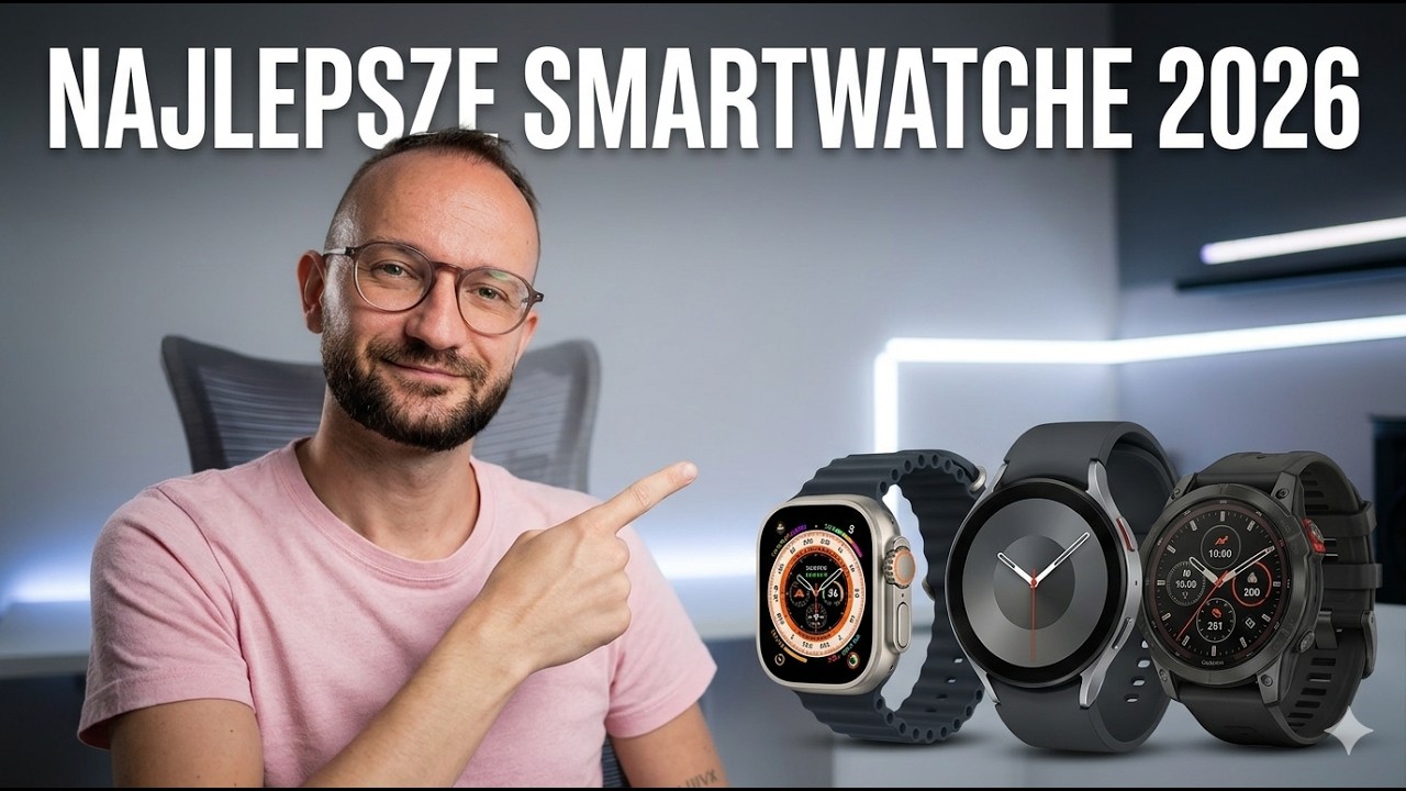 Najlepsze Smartwatche 2026 - Co Wybrać? (M&oacute;j Top 5)