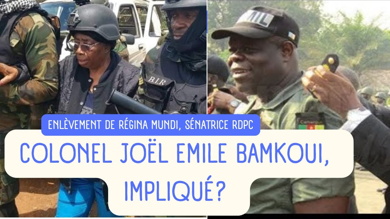 Quel rôle le colonel Bamkoui a-t-il joué dans le kidnapping de Régina Mundi? 