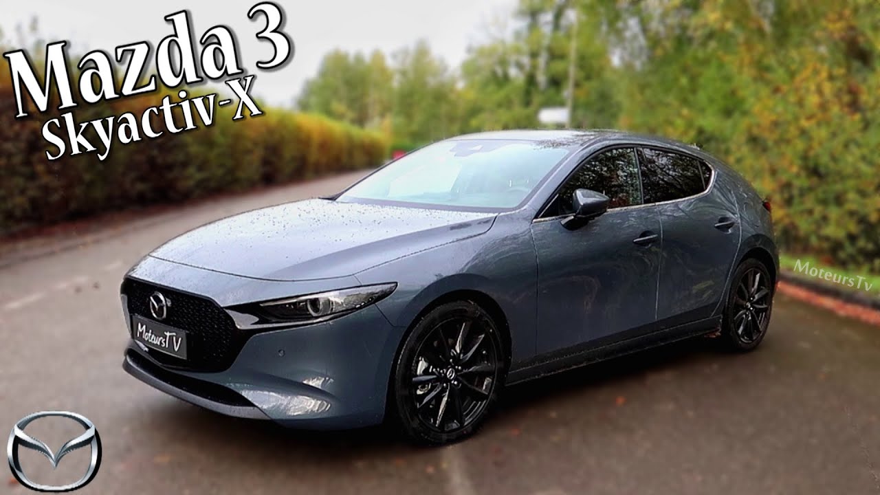 MAZDA 3 SKYACTIV X / ESSAI [FR]