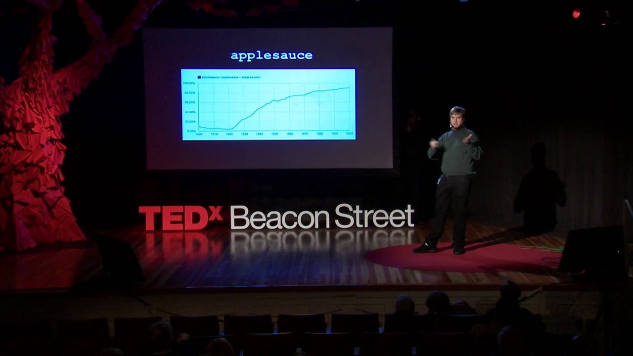 Ngrams, Applesauce and Billions of Words: Matthew Gray at TEDxBeaconStreet