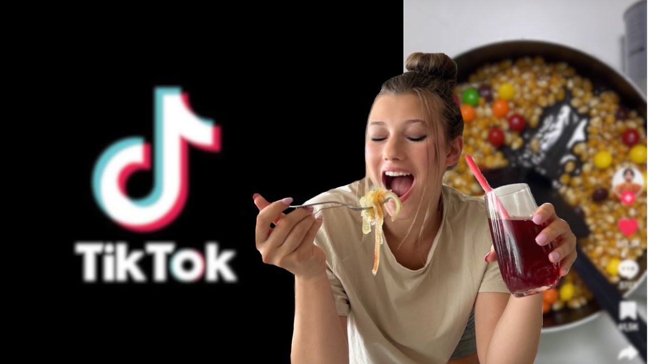 Poskusila sem TIKTOK VIRAL SLADICE / Kuhajmo S Tio #1