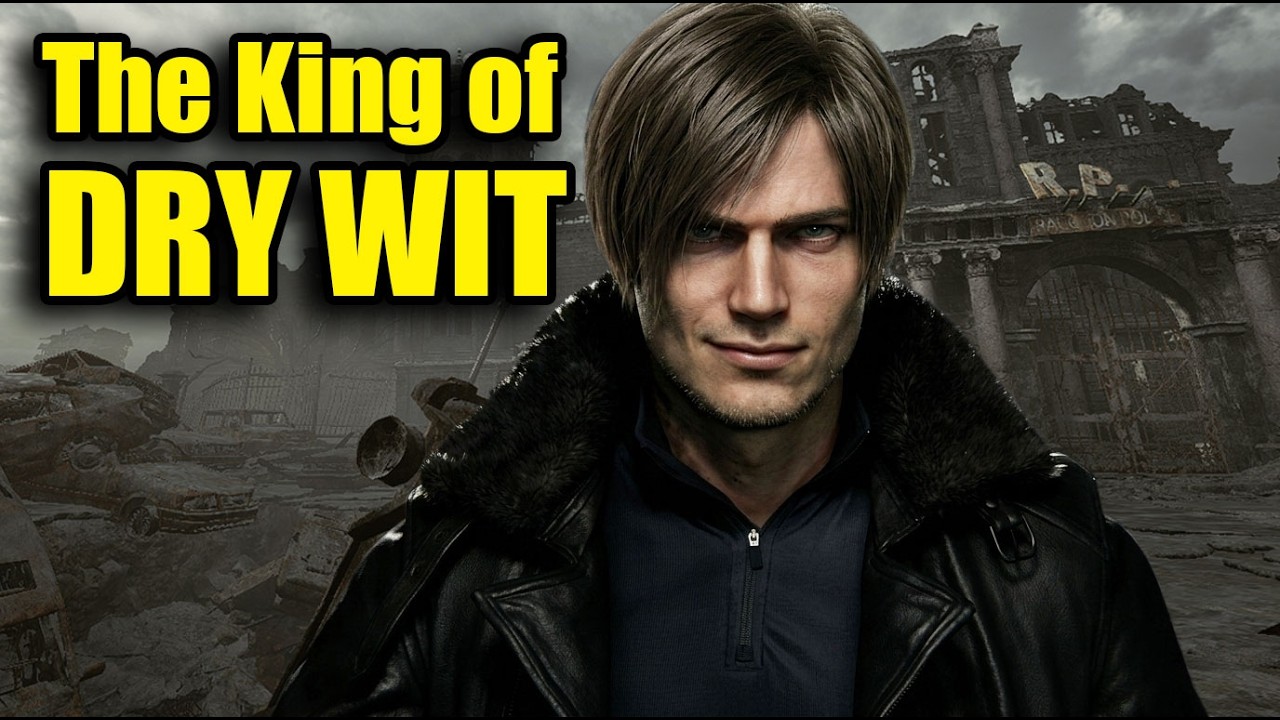 Остроумные шутки Леона выходят из-под контроля &mdash; подборка лучших шуток из Resident Evil Requiem