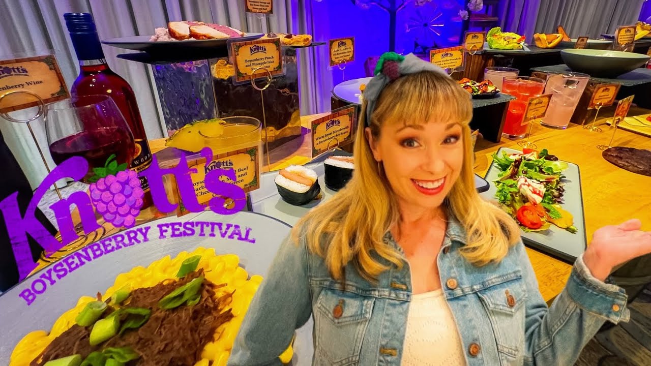 Knott’s Boysenberry Festival Media Preview | 2024 Food & Merch Guide!