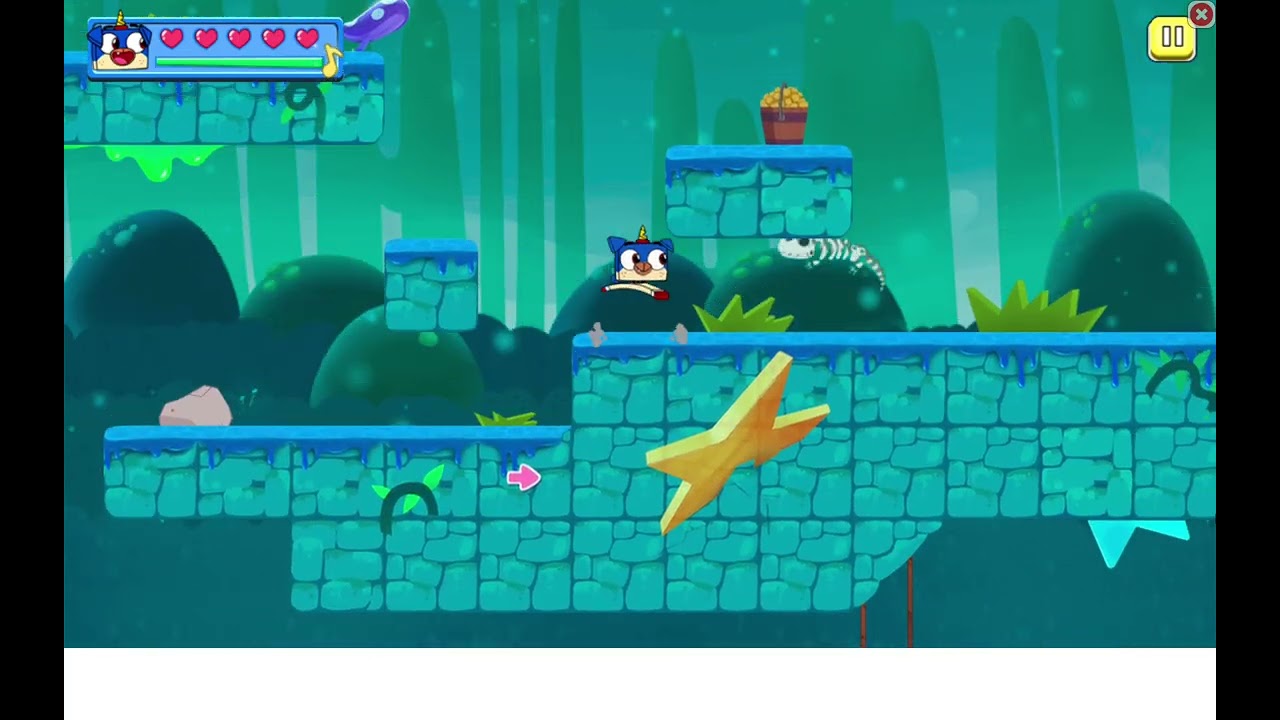 Unikitty Save the Kingdom Gameplay Levels 1-4 With Characters and unikitty without losing Lives