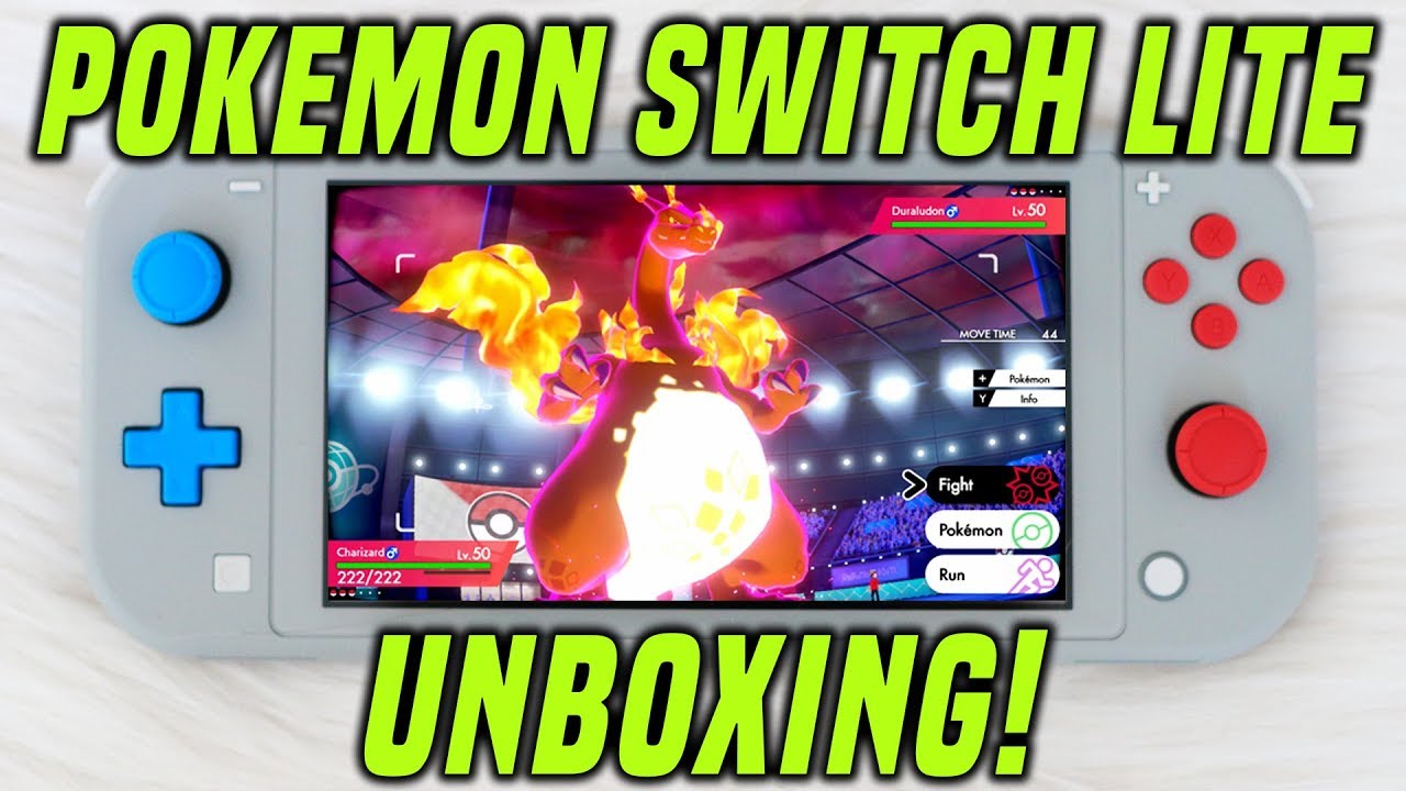 Nintendo Switch Lite POKEMON EDITION Unboxing + Review! (Zacian and Zamazenta Switch Lite)