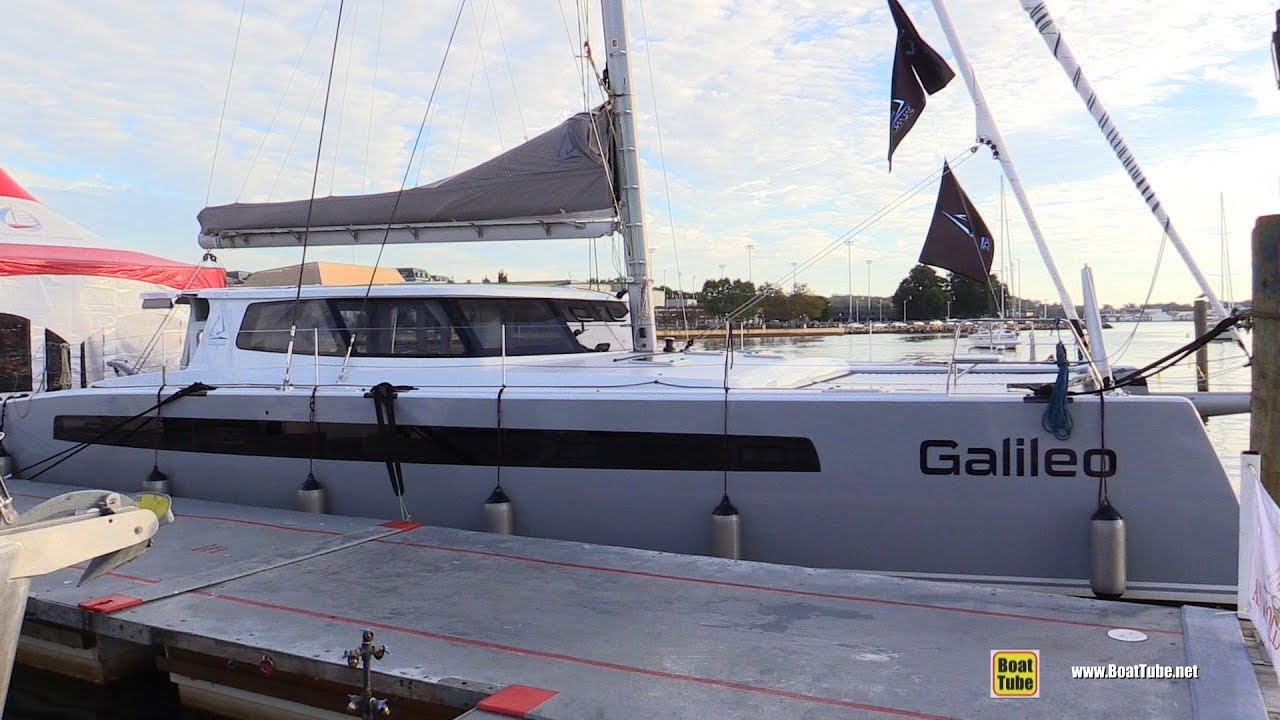 2017 Balance 526 Catamaran - Deck and Interior Walkaround - 2017 Annapolis Sail Boat Show