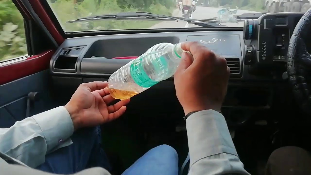 Maruti 800 mileage test