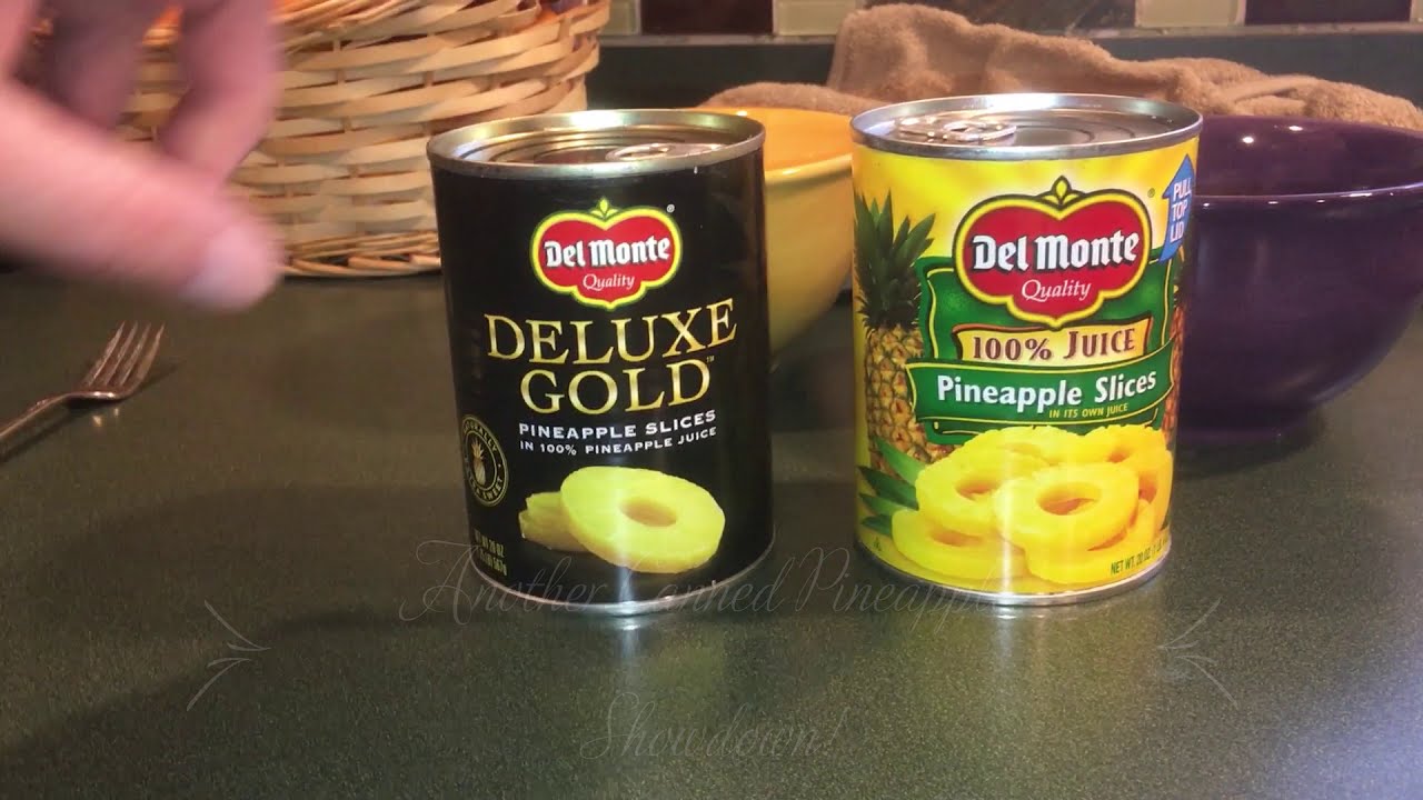 Another Canned Pineapple Showdown!