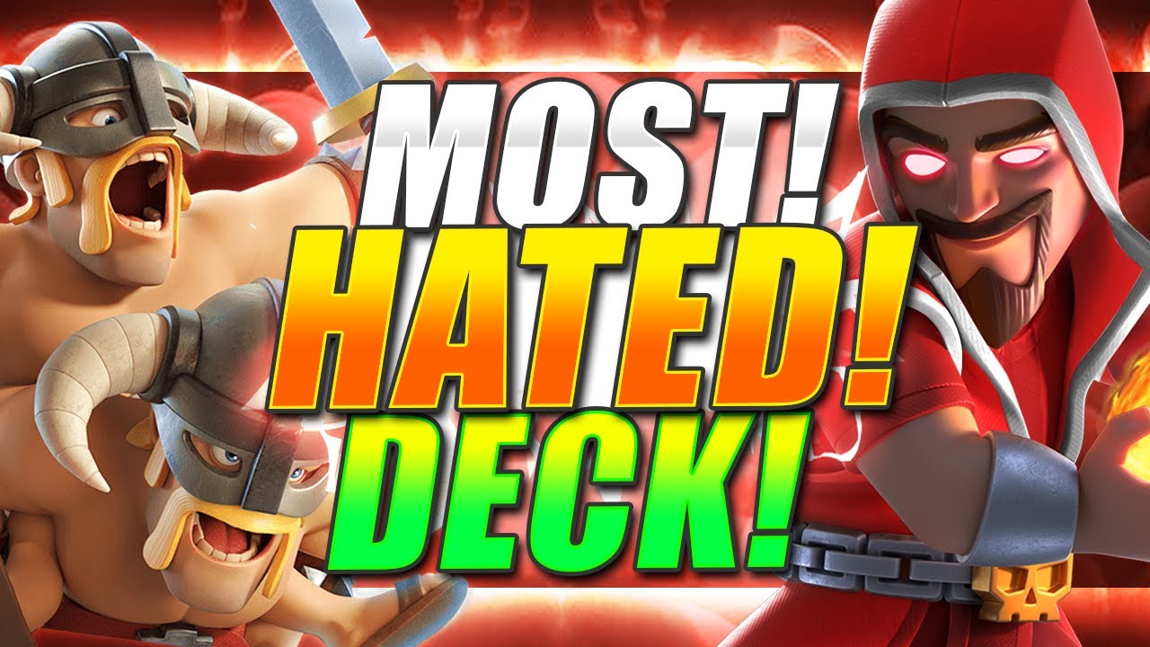 ЭТО ДОЛЖНО БЫТЬ УДАЛЕНО!! НОВАЯ #1 САМАЯ НЕНАВИДЕМАЯ КОЛОДА В CLASH ROYALE!