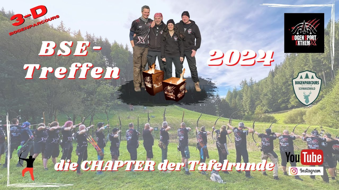 BSE Treffen 2024 im Bogenparcours Schwarzwald