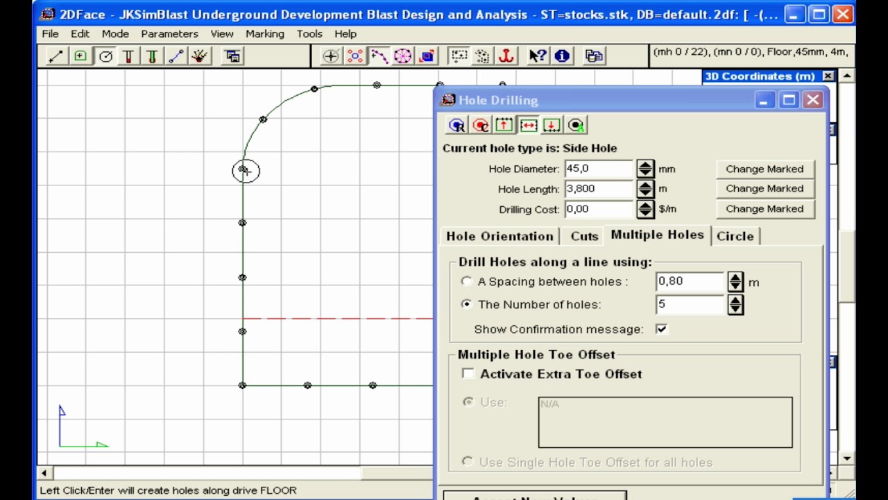 Uso Basico de Software JkSimblast-2DFace