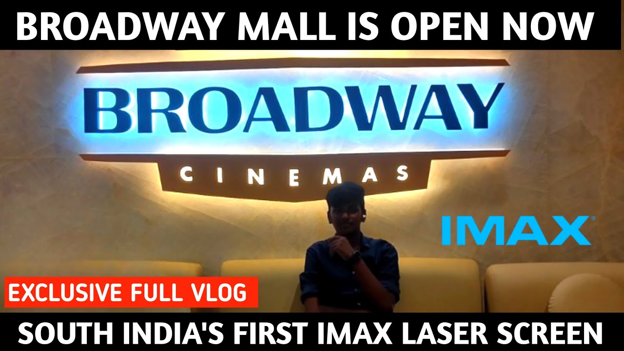 First IMAX Theatre in Coimbatore | Broadway Mall | New mall in Coimbatore