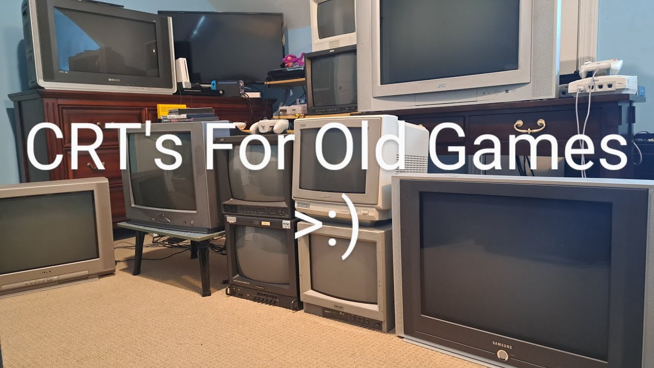Why an old CRT TV? Playing older video games the right way (And my own input for CRT's in general)