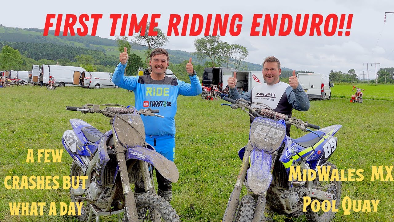 We rode ENDURO at MidWales MX POOL QUAY | Moto Vlog 43