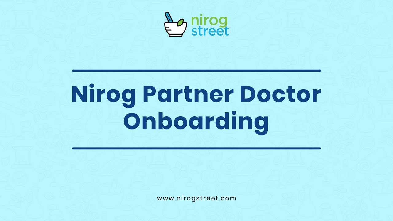 Nirog Partner Doctor Onboarding Process