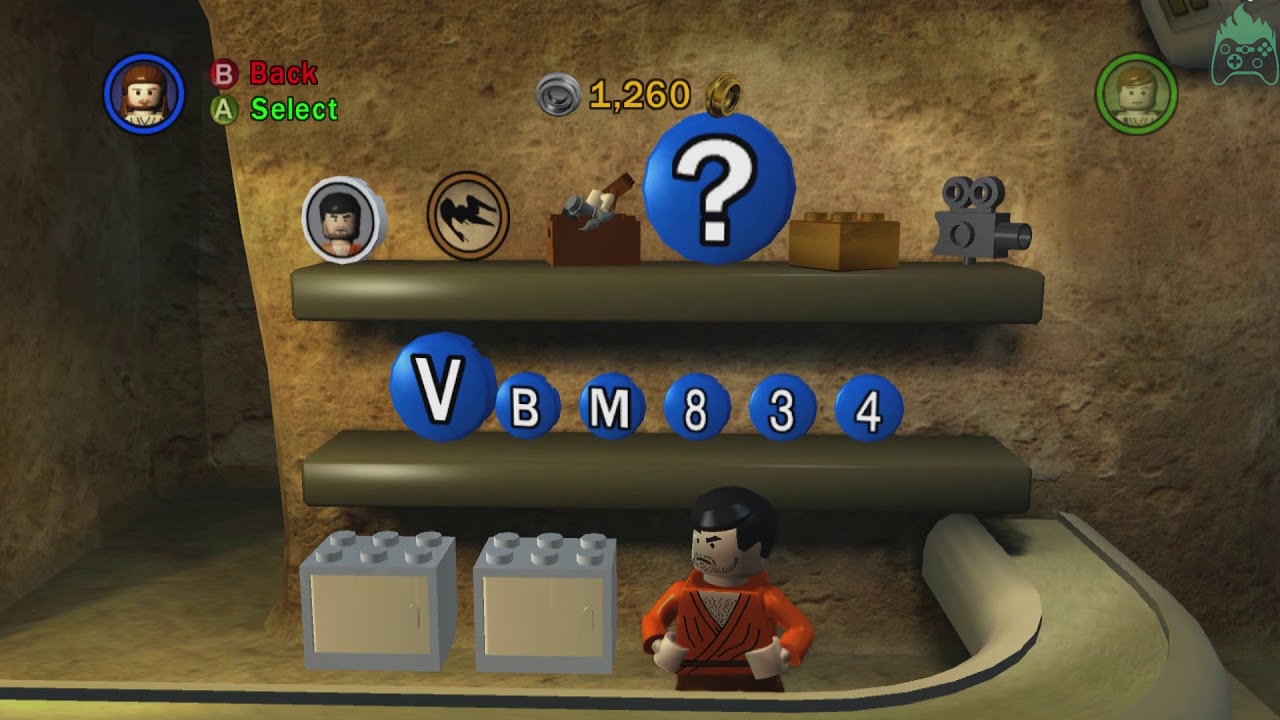 Star Wars Complete Saga Cheats (Xbox 360/Wii/PS3) : Power bricks