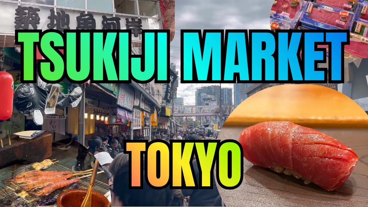 Tsukiji Outer Market, Tokyo | Japanese Grandma’s Food Walk