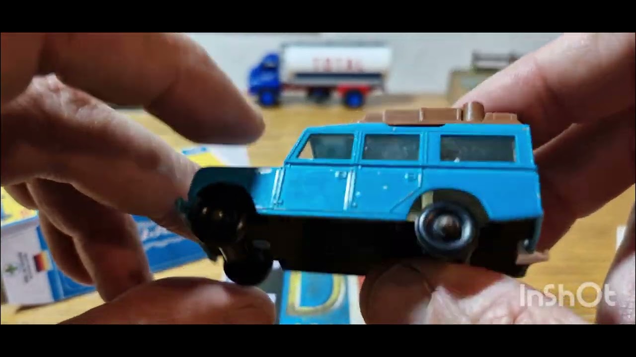 Vintage Matchbox and replica boxes.
