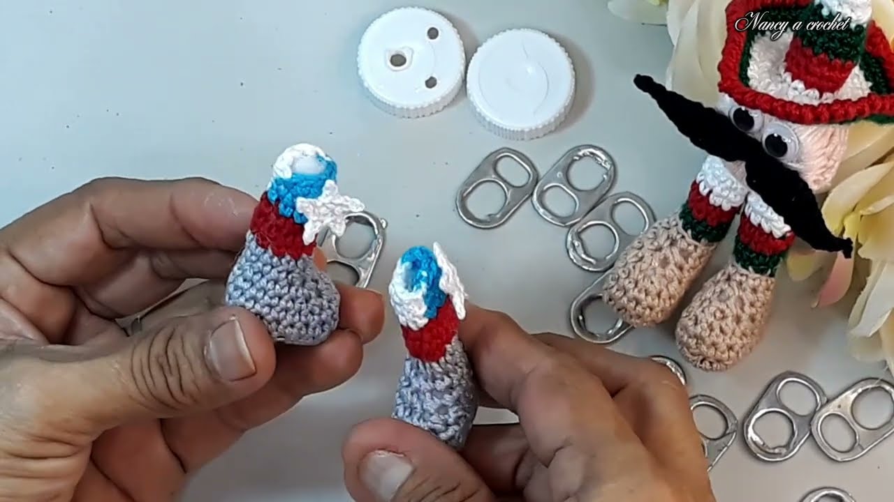 MUÑEQUITOS TEJIDOS EN ANILLAS DE LATAS, #México🇲🇽  #Chile🇨🇱