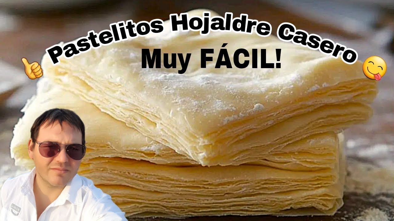 ✅¡Como hacer Pastelitos hojaldrados CASEROS Fácil!👌#pastelitos