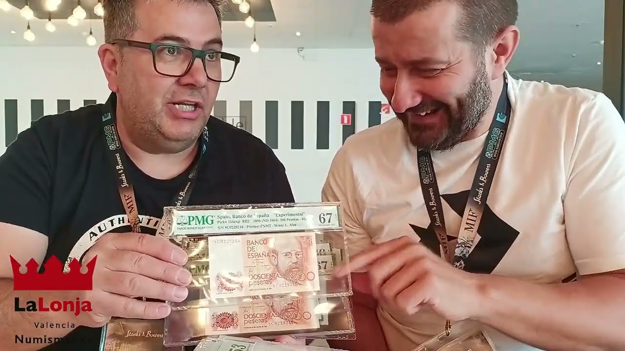 Billetes antiguos, así fue la feria internacional en Maastricht. MIF Events, 2025. Video resumen.