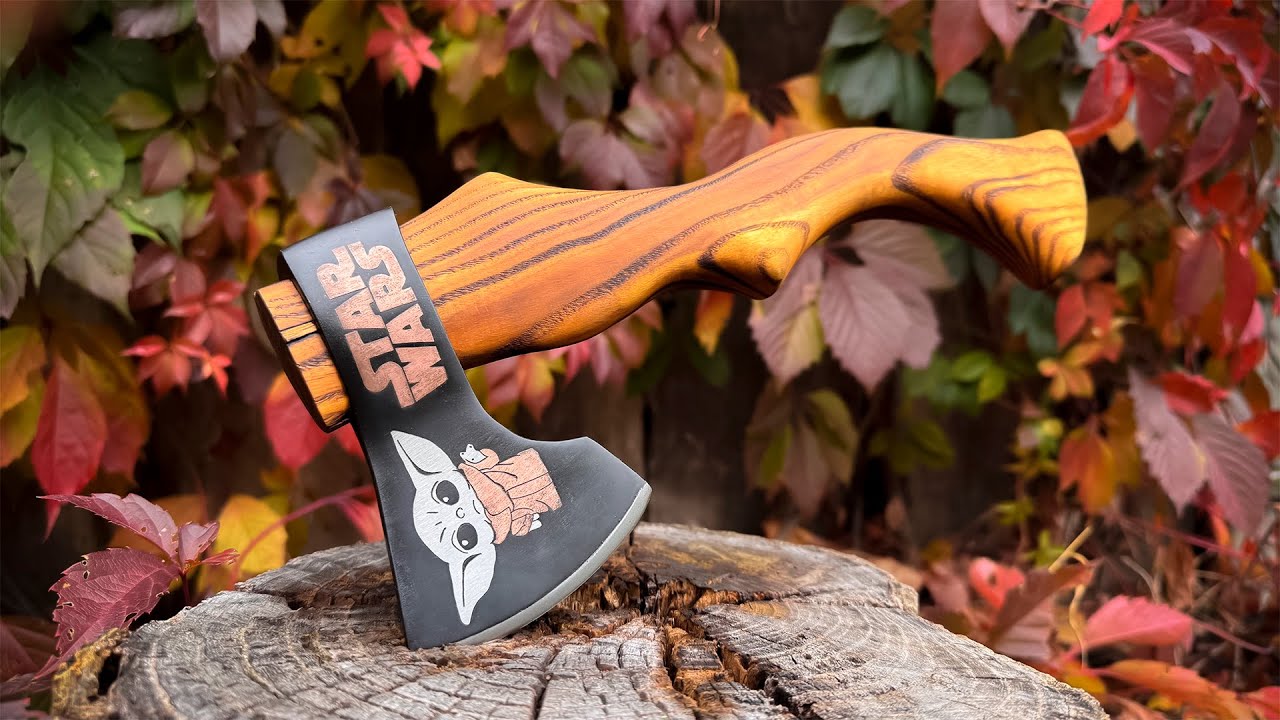 Engraving a Star Wars Axe – Forging a Legend in Steel