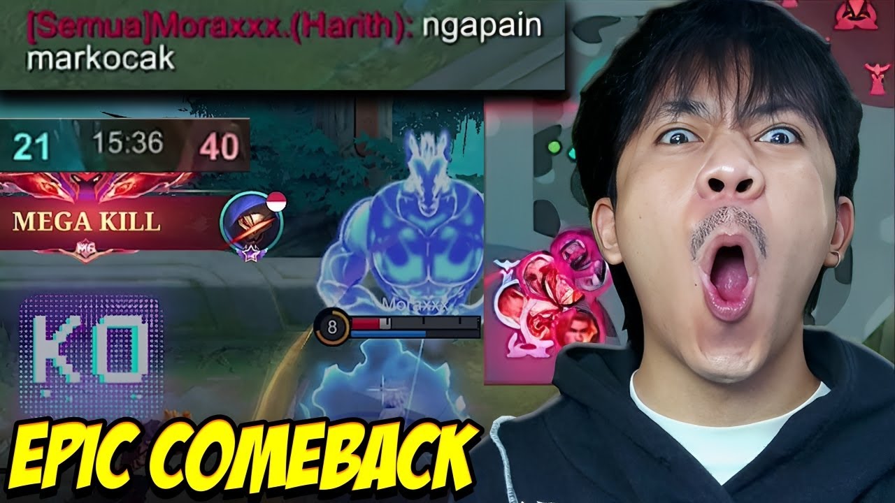 EPIC COMEBACK ALDOUS MELAWAN MUSUH YANG SOMBONG - Mobile legends