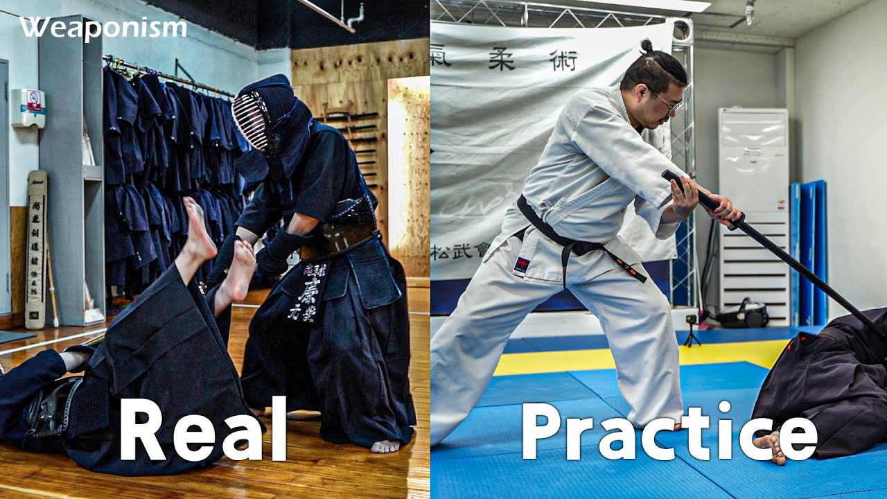 JUJUTSU + KENDO in real sparring?