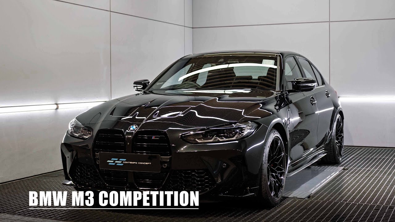 Detailing BMW M3 Competition
