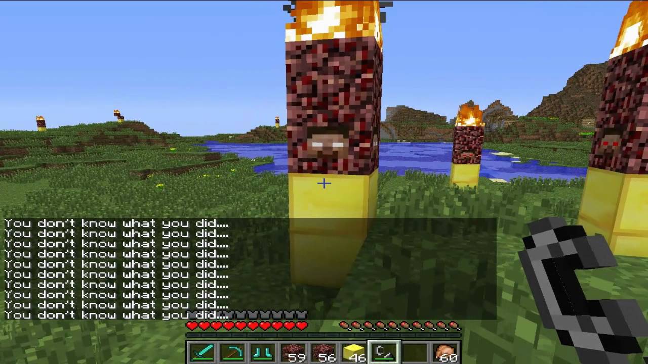 Minecraft Mod Vorstellung:Herobrine-Lass dich von Herobrine erschrecken :D[1.2.5] [German/HD]