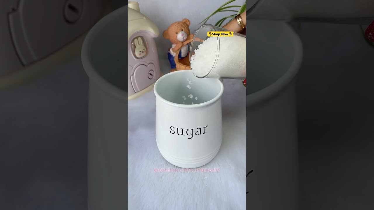 Meesho Kitchen Finds | Sugar Tea Container 🎀🌸 #ytshorts #shorts #meesho #meeshofinds #meeshohaul