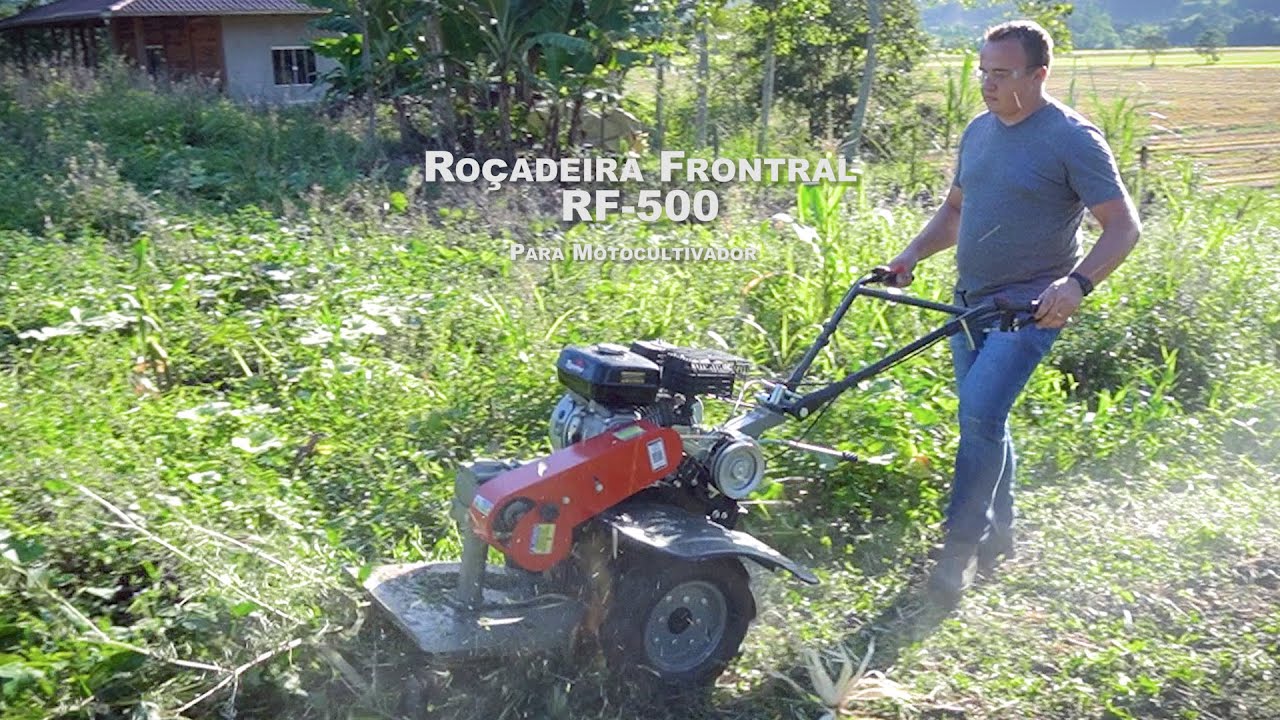Roçadeira Frontral RF-500 Para Motocultivador