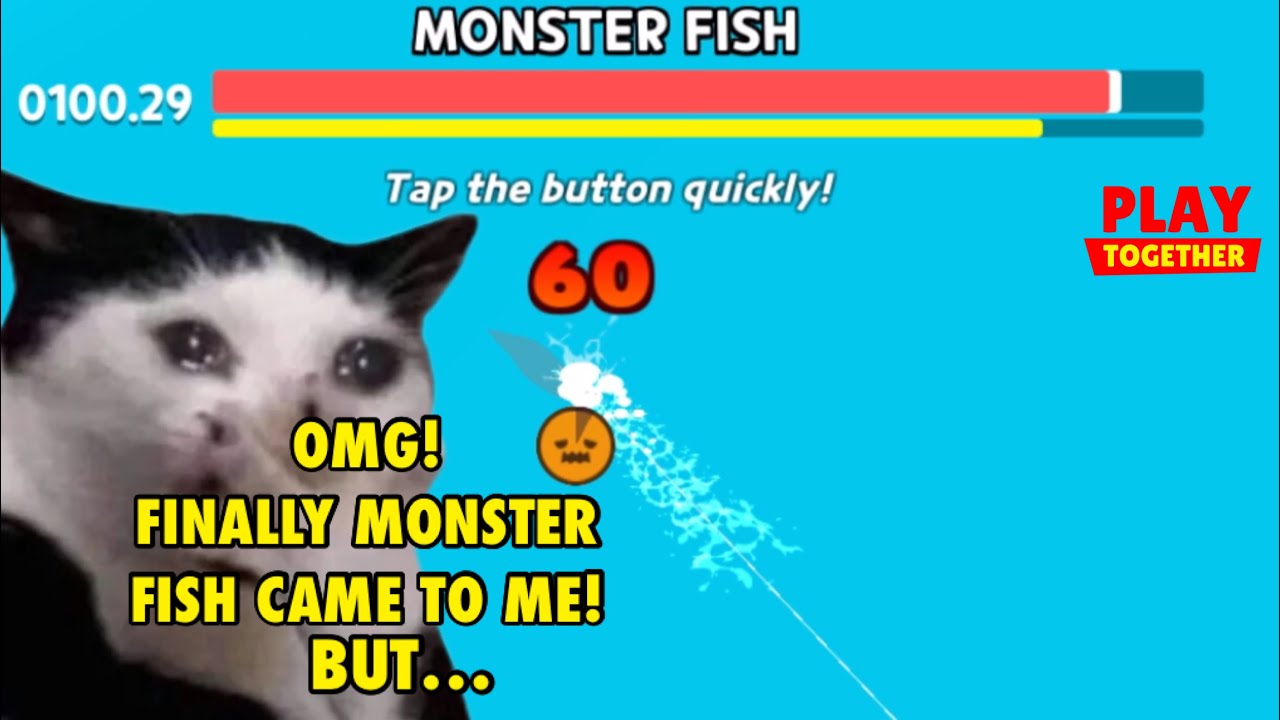 Finally Monster Fish Appeared For me! But…… 🥲#haegin #playtogether