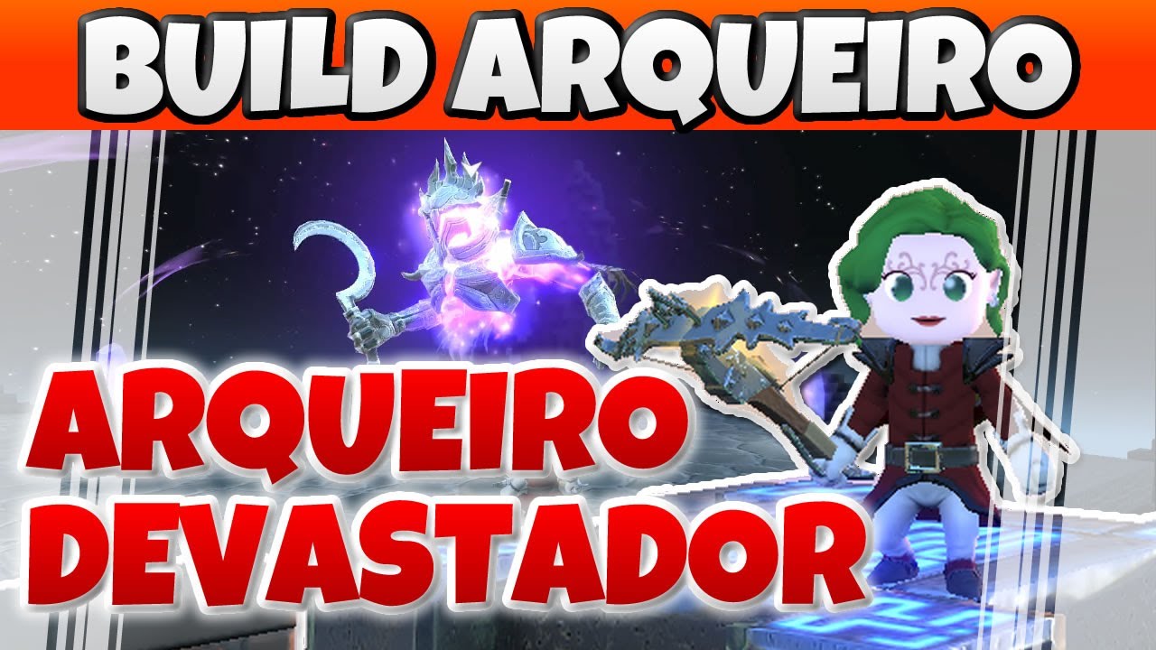 Portal Knights Build Arqueiro Devastador (Minha Build Preferida para Arqueiro)