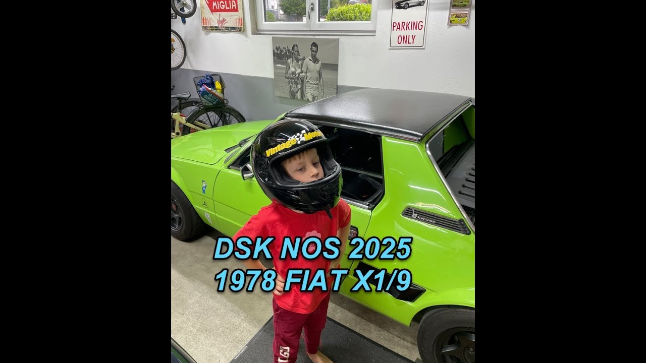 DSK Nordschleife 3.7.2025 - hot lap Fiat X1/9 1978 20250703 DSK NOS fast Lap